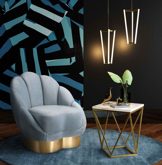 Bloom Velvet Chair