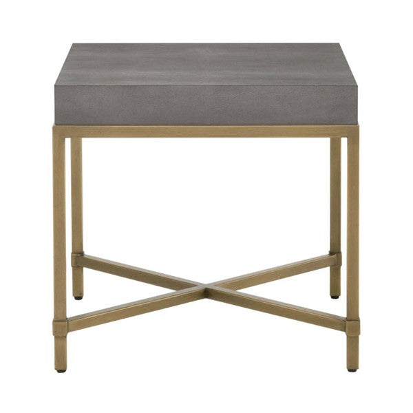 Strand Shagreen End Table