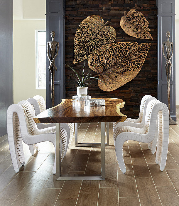 Birch Leaf Wall Art Copper, X-LG